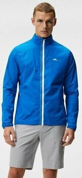 Sacou J.Lindeberg Ash Light Packable Golf Jacket Lapis Blue L - 2