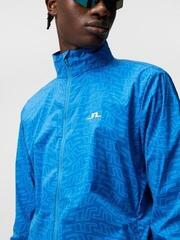 Jacke J.Lindeberg Ash Light Packable Golf Print Lapis Outline Bridge Swirl 2XL Jacke - 4