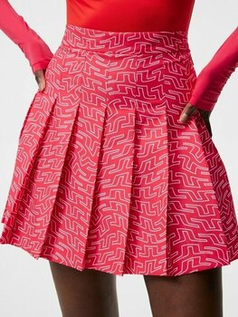 Nederdel / kjole J.Lindeberg Adina Print Golf Skirt Azalea Outline Bridge Swirl M - 2