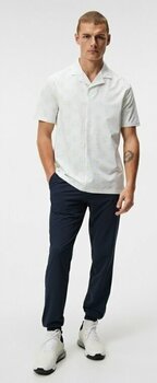 Koszulka Polo J.Lindeberg Resort Regular Fit Shirt Print White Sphere Dot XL - 3