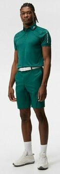J.Lindeberg Tour Tech Regular Fit Golf Polo Rain Forest Melange 3XL