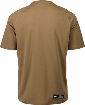 Cycling jersey POC Poise Tee Jasper Brown S - 2