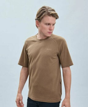 Fietsshirt POC Poise Tee T-shirt Jasper Brown S - 3