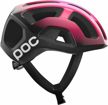 Casque de vélo POC Ventral Lite Fluorescent Pink/Uranium Black 50-56 Casque de vélo - 3