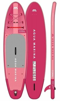 Paddleboard, Placa SUP Aqua Marina Coral Raspberry 10'2'' (310 cm) Paddleboard, Placa SUP - 2