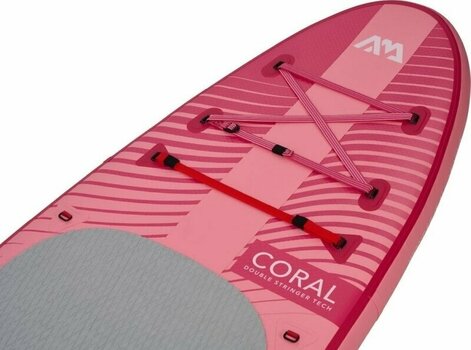 Paddleboard Aqua Marina Coral Raspberry 10'2'' (310 cm) Paddleboard - 3