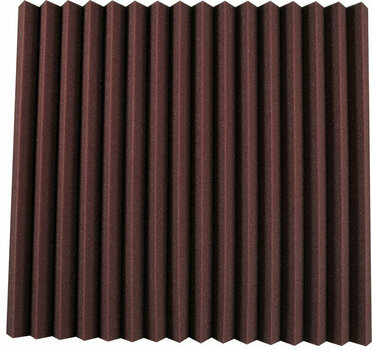 Panel de espuma absorbente Ultimate UA-WPW-24BG Wedge-style Prof. Studio Foam Burgundy 2 pack - 2