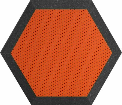 Akusztikai panel Ultimate UA-HX-12OR Hexagonal Foam Wall Panel 12'' Orange Vinyl - 2