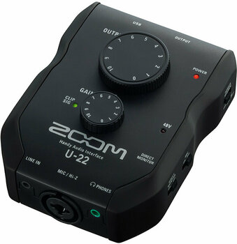 USB audio prevodník - zvuková karta Zoom U-22 - 3