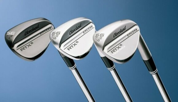 Mazza da golf - wedge Cleveland RTX 6 Zipcore Tour Satin Mazza da golf - wedge Mano destra 56° 08° Wedge Flex - 9