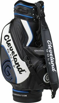 Saco de golfe a tiracolo Cleveland Staff Bag Black/White/Blue - 2