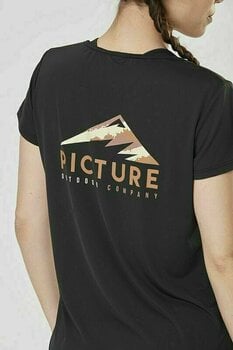 T-shirt outdoor Picture Hila Tech Tee Women Black XL T-shirt - 5