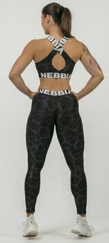 Bielizna do fitnessa Nebbia Nature Inspired Sports Bra Black S Bielizna do fitnessa - 8