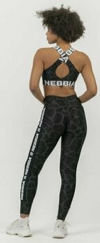 Fitness bielizeň Nebbia Nature Inspired Sports Bra Black M Fitness bielizeň - 7