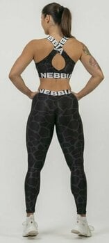 Fitness spodní prádlo Nebbia Nature Inspired Sports Bra Black M Fitness spodní prádlo - 8