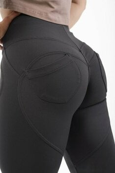 Fitness Trousers Nebbia High Waist & Lifting Effect Bubble Butt Pants Black S Fitness Trousers - 4