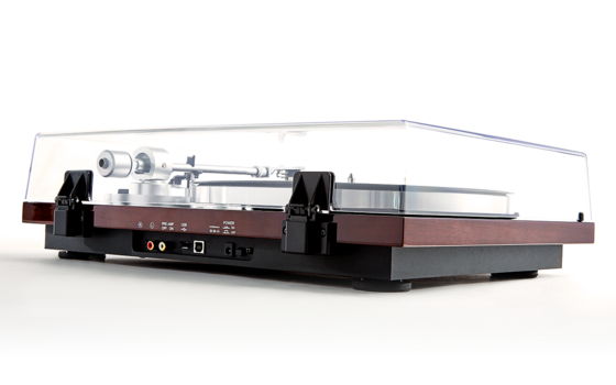 Lemezjátszó Akai BT-500 Walnut - 7