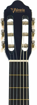 Guitarra clásica Valencia VC104L Blue Sunburst - 3