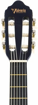3/4 klassieke gitaar voor kinderen Valencia VC103 3/4 Blue Sunburst - 3