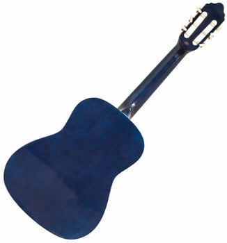 Semi-klassieke gitaar voor kinderen Valencia VC102 1/2 Blue Sunburst - 4
