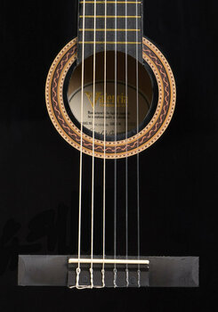 Klasická kytara s elektronikou Valencia VC104E 4/4 Černá - 2