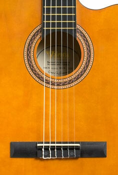 Guitarra clássica com pré-amplificador Valencia VC104CE 4/4 Natural - 2