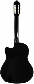 Klasična kitara z elektroniko Valencia VC104CE 4/4 Black - 4