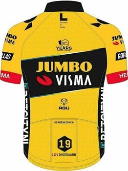 Maillot de cyclisme Agu Jumbo-Visma SS Jersey Replica Men Maillot Jonas Vingegaard L - 2