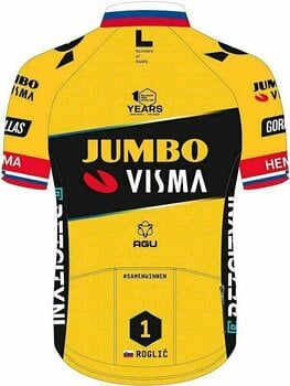 Cycling jersey Agu Jumbo-Visma SS Jersey Replica Men Jersey Primoz Roglic L - 2