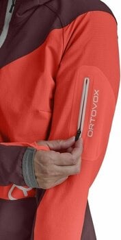 Outdoor Jacket Ortovox Berrino Hooded Jacket W Ice Waterfall S Outdoor Jacket - 4
