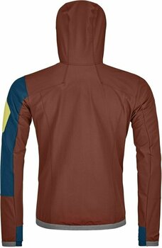 Giacca outdoor Ortovox Berrino Hooded Jacket M Clay Orange M Giacca outdoor - 2