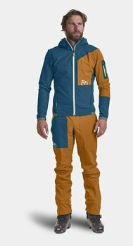 Giacca outdoor Ortovox Berrino Hooded Jacket M Clay Orange M Giacca outdoor - 3