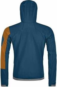 Outdoorjas Ortovox Berrino Hooded Jacket M Petrol Blue L Outdoorjas - 2