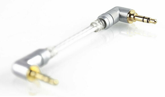 Cablu Patch, cablu adaptor FiiO L17-FI Alb 5 cm Oblic - Oblic - 3