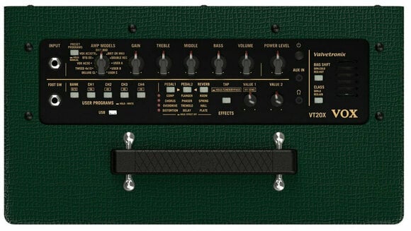 Modelling gitaarcombo Vox VT20X British Racing Green Limited Edition - 3