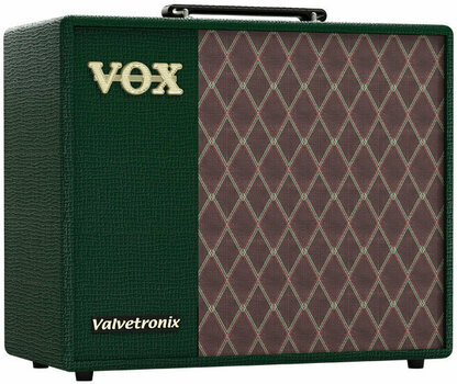 Modellező gitárkombók Vox VT40X British Racing Green Limited Edition - 2