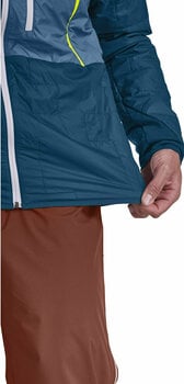 Casaco de exterior Ortovox Swisswool Piz Boè Jacket M Clay Orange M Casaco de exterior - 3
