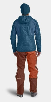 Outdoor Jacket Ortovox Swisswool Piz Boè Jacket M Clay Orange M Outdoor Jacket - 5