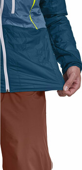 Casaco de exterior Ortovox Swisswool Piz Boè Jacket M Clay Orange L Casaco de exterior - 3