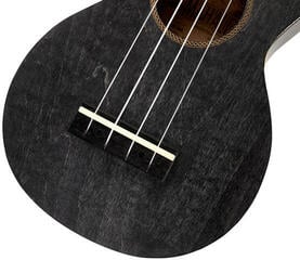 Sopraanoukulele Mahalo MS1TBK Transparent Black Sopraanoukulele - 4