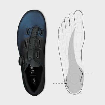 Мъжки обувки за колоездене fi´zi:k Tempo Overcurve R4 Wide Wide Black/Black 42 Мъжки обувки за колоездене - 7