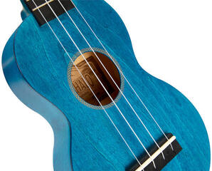 Soprano Ukulele Mahalo MS1TBU Transparent Blue Soprano Ukulele - 3