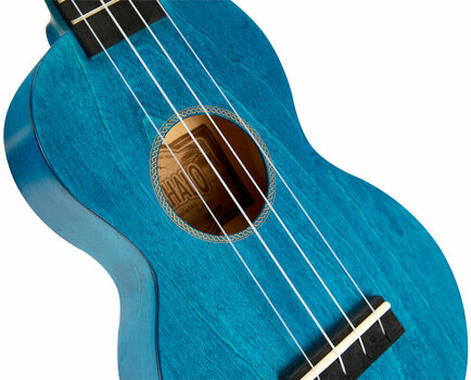Szoprán ukulele Mahalo MS1TBU Szoprán ukulele Transparent Blue - 4