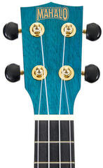 Soprano Ukulele Mahalo MS1TBU Transparent Blue Soprano Ukulele - 7