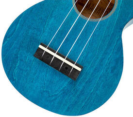 Soprano Ukulele Mahalo MS1TBU Transparent Blue Soprano Ukulele - 4