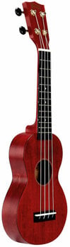 Sopran ukulele Mahalo MS1TRD Sopran ukulele Transparent Red - 2