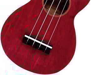 Sopraanoukulele Mahalo MS1TRD Transparent Red Sopraanoukulele - 6