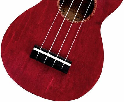 Szoprán ukulele Mahalo MS1TRD Szoprán ukulele Transparent Red - 7