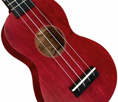 Szoprán ukulele Mahalo MS1TRD Szoprán ukulele Transparent Red - 6