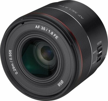 Lens for photo and video
 Samyang AF 35mm f/1.8 Sony FE - 6